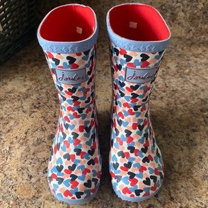 Joules | Heart Rain-boots | Size 9 |